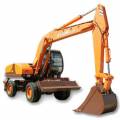 Новый российский колесный экскаватор E160W Exmash