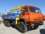  Кран-манипулятор SOOSAN SCS335 на шасси КАМАЗ 43118